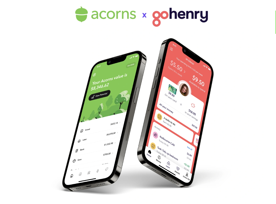 Acorns acquires UK’s GoHenry, a fintech focused on 6- to 18-year-olds